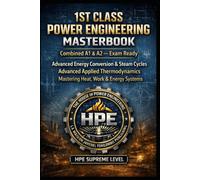 1ST CLASS POWER ENGINEERING - Combined A1 & A2 - Exam Ready - Advanced Energy Conversion & Steam Cycles: Advanced Applied Thermodynamics Mastering Heat, Work & Energy Systems - HPE Supreme Level