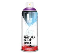 1ST EDITION Pintura EN Spray 520cc / 300ml Mate Violeta REVOLUCIÓN Ref 657, Multicolor, 300ml/520cc