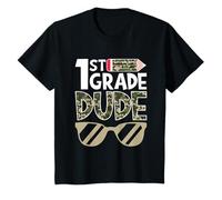 1st Grade Dude Back to School First Grade Student Camiseta