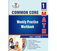 1st Grade MATH Common Core ,Volume 1