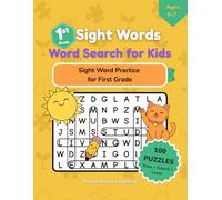 1st Grade Sight Words Word Search for Kids: First Grade Sight Word Puzzles | Large Print Word Search for Kids Ages 6-7 | Reading Practice, Phonics & ... Learning: Sight Words Puzzle Books)