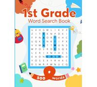 1st Grade Word Search Book. A Sight Words Word Puzzle Activity Workbook for Grade One to Build Vocabulary with Fun Word Games.