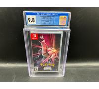 1st Print Pokemon Shining Pearl Switch CGC 9.8 Factory Sellado Mint WATA VGA