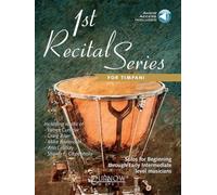1st recital series for timpani solos for beginning + audio online