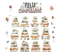 1step2dream Juego de tablones de anuncios inspiradores en español, decoración motivacional para el aula con afirmaciones positivas, póster artístico de pared