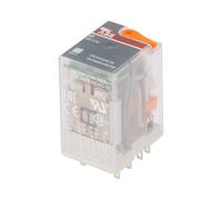 1SVR405612R3100 Relé: electromagnético 3PDT Bobina: 230VAC Contacto máximo: 10A