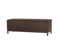 1Tapiza S.L. Sinfonia Agneli - Banco pie de Cama, 100 x 40 x 42 cm, Color Choco