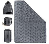 1TG Tactical Manta Camping Compacta, Manta de Acampada Ligera & Impermeable, para Senderismo, Coche, Estadio, Pesca - Lavable a Máquina (M -190x132CM L-158x208CM)