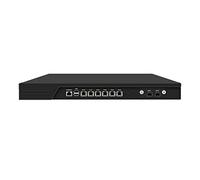 1U Firewall Appliance 10GB, PFsense, Mikrotik, OPNsense, Untangle, VPN, Network Rackmount, Intel Core I5 9400, HUNSN RJ16, 6 x Intel 2.5GbE I225-V, 2 x SFP+ 82599es 10 Gigabit, 8G RAM, 128G SSD
