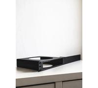 1U - Montaje en rack para 2X o 1 Dell Optiplex Micro 3000/5000/7000 Series - Soporte impreso en 3D de 19" (naranja, para 1x Dell Optiplex lado izquierdo + bisel v2)