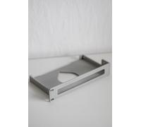 1U - Soporte de montaje en rack para UniFi Cloud Gateway Fiber (fibra UCG) Cloud Gateway Ultra & Max (UCG-Ultra/UCG-Max), compatible con 10 pulgadas y 19 pulgadas (amarillo, para fibra UCG derech