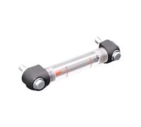 1unid Calibrador Nivel Tanque Hidráulico Acrílico M10 - Tornillo Acero Inoxidable 304, 150-600mm Distancia Agujero, Accesorio Medición Nivel Aceite/Agua(Hole distance 500mm)