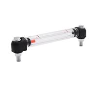 1unid Calibrador Nivel Visivo Acrílico M10 - Tornillo de Montaje Galvanizado, 150-600mm Distancia Agujero, Monitor Nivel Aceite/Agua para Sistemas Hidráulicos(Hole distance 550mm)