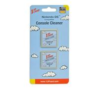 1UPcard Limpiador de consola de videojuegos compatible con Nintendo DS y 3DS, paquete de 2