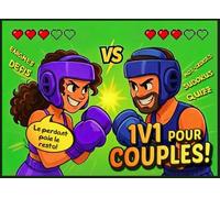 1V1 pour Couples: Livre de défis, jeux et quiz pour les amoureux qui aiment s’amuser - Le cadeau idéal pour pimenter sa vie de couple !
