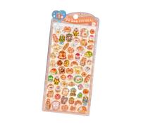 1x 3D Stickers - Small Animal Sticker, Cute Resin Scrapbooking Supplies, Adhesive Pet Figure Decals | Themed Decals For Kids, Boys, Girls, Diary, Planner, Phone Case, Water Bottle, Laptop, Computer