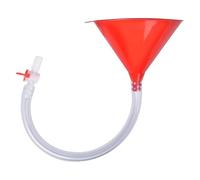 1X Beer Funnel - Drinking Funnels With Sealing Valve | Beer Bngs Tube and Funnel | Leak-Proof Drinkware With Hose | Home Brewing & Wine Making | For Men Couples Women Students Teens Family Friends