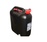 2x Bidón de Combustible 20L Plástico Reserva Negro