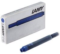 1x Caja de 5 Cartuchos Lamy Azul Negro T10 5 Recambios de Tinta para Estilográfica 7038azulnegro