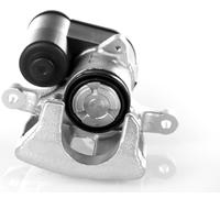 1x Caliper Con Servomotor Trasero Izquierdo para VW Passat 07-14 Abdu 10- Q3 11