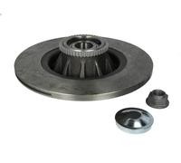 Disco de freno ATE 24.0112-0177.2 trasero, macizo, 1 Pieza