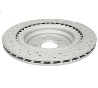 1X Disco de freno ATE 24.0122-0297.1 MERCEDES-BENZ GLE (W166) 3 2015-2018