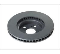1X Disco de freno ATE 24.0125-0196.1 para TOYOTA PRIUS (_W3_) 1.8 2009-2015