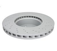 1X Disco de freno ATE 24.0128-0125.1 para CLASE S Coupé (C215) 5 1999-2006