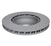 1X Disco de freno ATE 24.0128-0196.1 para PORSCHE 911 (991) 3 2017-2019