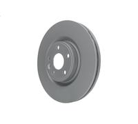 Disco de freno ATE 24.0130-0253.1 delantero, ventilado , altamente carbonizado, 1 Pieza
