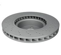 Disco de freno ATE 24.0132-0115.1 delantero, ventilado , altamente carbonizado, 1 Pieza
