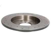 1X Disco de freno BREMBO 08.4931.2X para FORD FIESTA VI Van 1 2013-2017