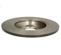 Disco de freno BREMBO 08A7591X trasero, perforado, perforado, macizo, 1 Pieza