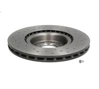 Disco de freno BREMBO 0949393X delantero, perforado, ventilado , perforado, 1 Pieza