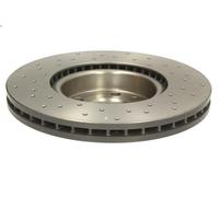 Disco de freno BREMBO 09A4271X delantero, perforado, ventilado , perforado, 1 Pieza