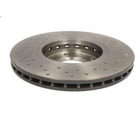 1X Disco de freno BREMBO 09.A727.1X para DACIA DUSTER (HS_) 1.2 2013-2018