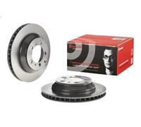 Disco de freno BREMBO 09C98721 trasero, ventilado , altamente carbonizado, 1 Pieza