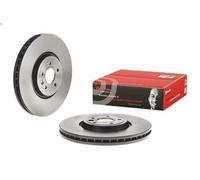Disco de freno BREMBO 09D06411 delantero, ventilado , altamente carbonizado, 1 Pieza