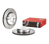 BREMBO Disco Freno Ventilado Trasero Derecha para BMW 5er Touring 6 Gran Turismo