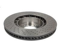 Disco de freno BREMBO 09D93011 delantero, ventilado , altamente carbonizado, 1 Pieza