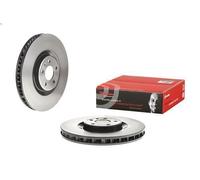 Disco de freno BREMBO 09D93811 delantero, ventilado , ranurado, altamente carbonizado, 1 Pieza