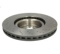 1X Disco de freno BREMBO 9.A817.11 para MERCEDES-BENZ SL (R230) 3 2008-2012