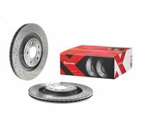 1X Disco de freno BREMBO 9.B040.1X para AUDI Q5 (8RB) 2 2008-2012