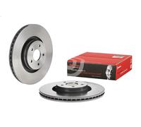 Brembo Disco de freno 09E09711 delantero ventilado altamente carbonizado 1 pieza