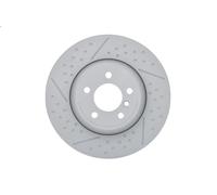 Disco de freno BOSCH 0 986 479 E15 trasero, ventilado , ranurado, altamente carbonizado, 1 Pieza