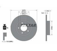 TEXTAR 92221003 Disco de freno