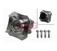 1x FAG Juego de Rodamientos de Rueda Traseros para Nissan Tiida C11