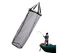 1x Floating Fish Basket - Fishing Basket For Live Caught Fish | Convenient To Store Folding Floating Fishing Baskets | Quick-Drying Minnow Trap Net Cage For Storage Bait Crayfish Minnow