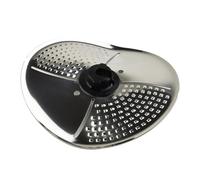 1x Hoja De Cubierta Protectora Acero Inoxidable Plateada Suministros Cocina Apto, Compatibilidad for El Accesorio Thermomix for Tm5 Tm6 Tm31 14cmx14.5cm