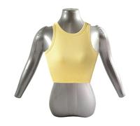 1x Inflatable Mannequin - Clothing Display Rack | Half Body Display Form | Upper Body Women Model | Retail Store Fixtures & Equipment For Dress Shirt Jacket Photography Jewelry Store Counter